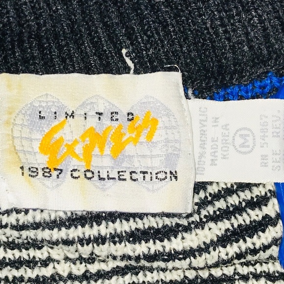 Limited Express 1987 Collection vintage sweater‎ Medium - Picture 7 of 8